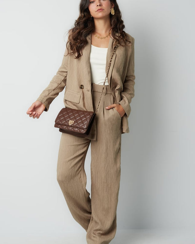 Chic comfort pants - black