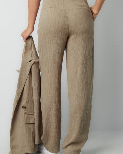 Chic comfort pants - black