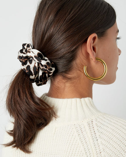 Scrunchies Wild tiger - Brown