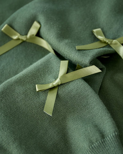 Bow Whisper sweater - fuchsia