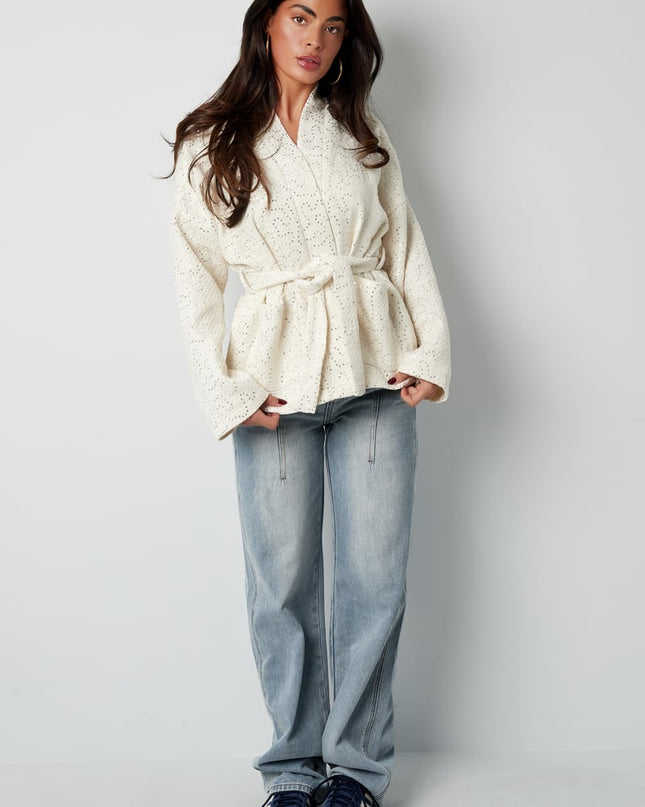 Glitter dream jacket - black