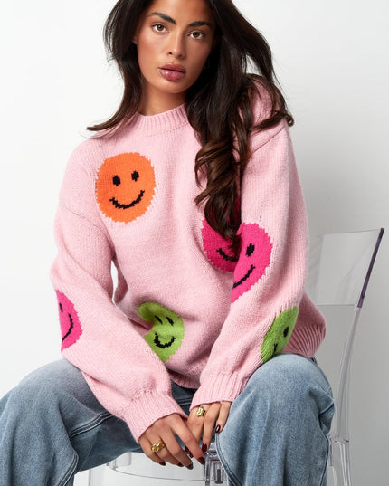 Smiley Knit trui