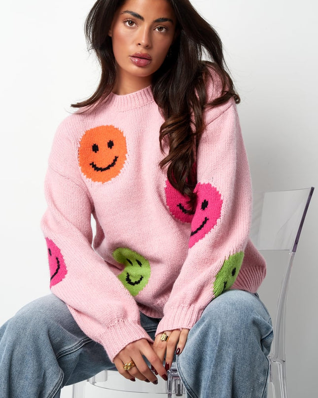 Smiley Knit trui