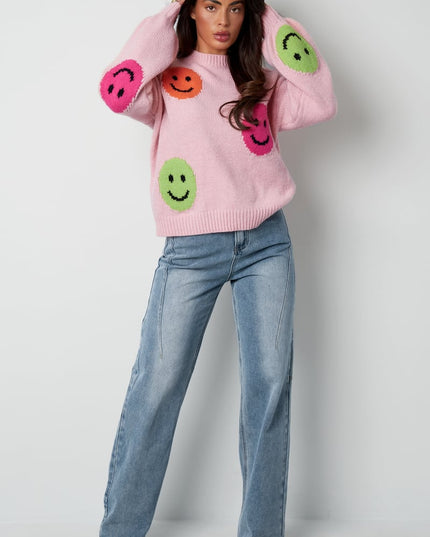 Smiley Knit trui