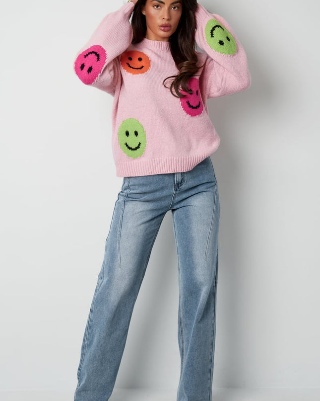 Smiley Knit trui
