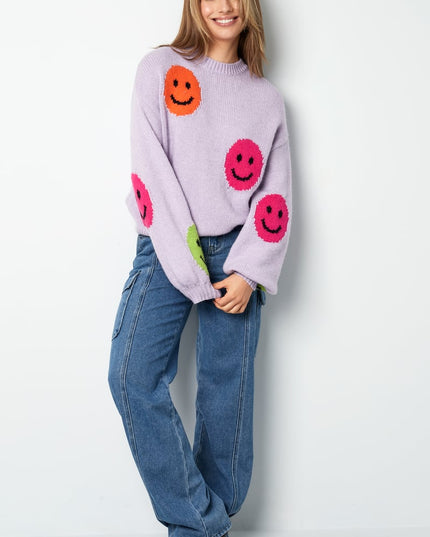 Smiley Knit trui