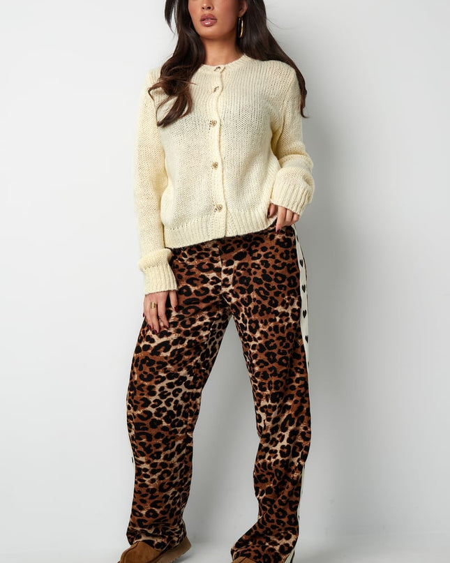 Knitted Love Cardigan - grey