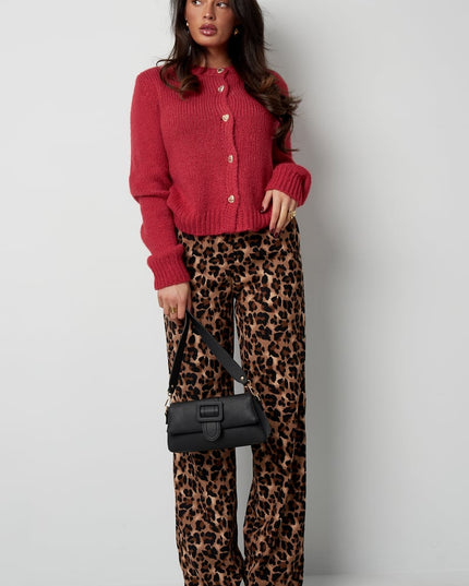 Knitted Love Cardigan - grey