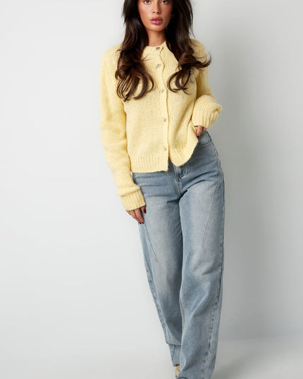 Knitted Love Cardigan - grey