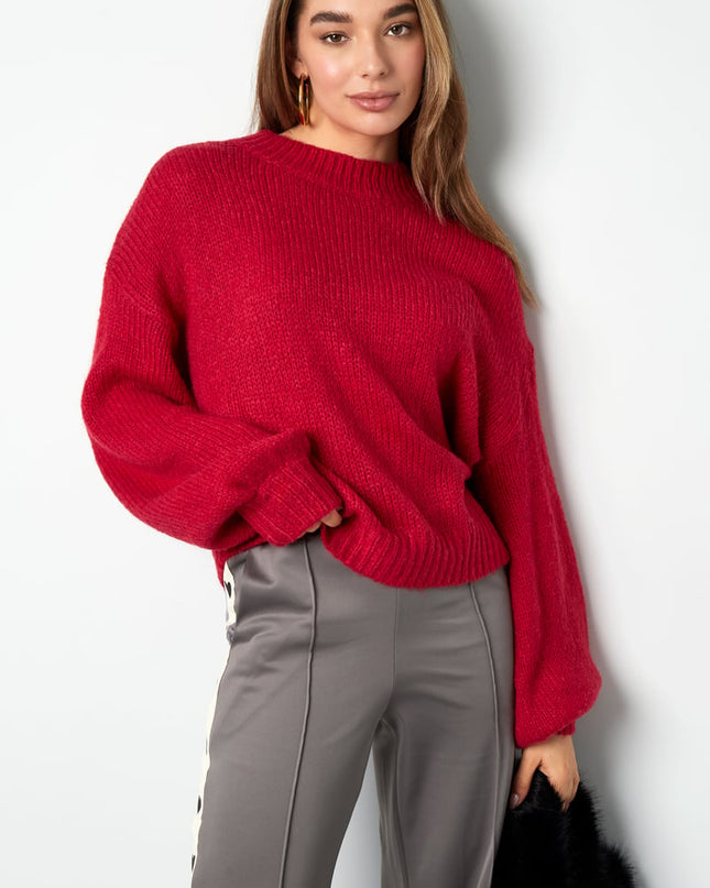 Winter essential sweater - grey