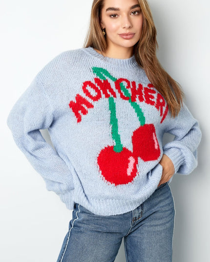 My Cheri sweater - yellow