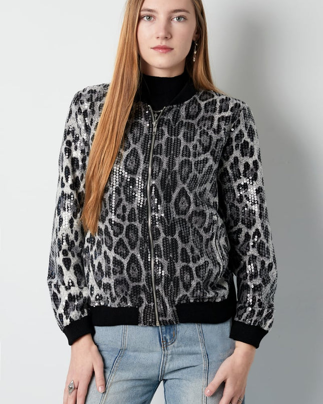 Glitter panter jasje