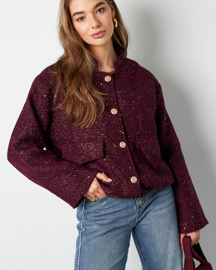 Bomber jacket refined must - Pink