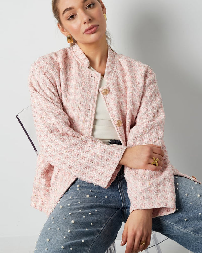 Bomber jacket refined must - Pink