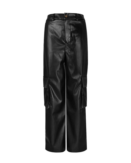 Trendy cargo pants - Black