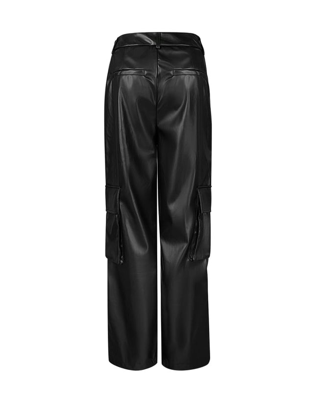 Trendy cargo pants - Black