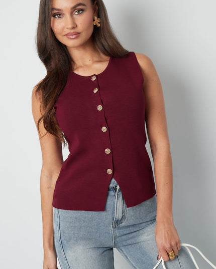 Knots about you top - Off-white