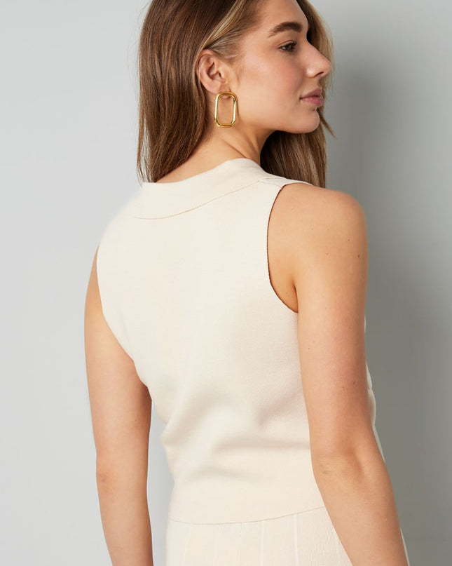 Comfy knitted top - Black