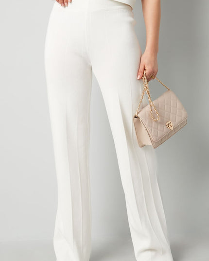 Comfy knitted pants - Black