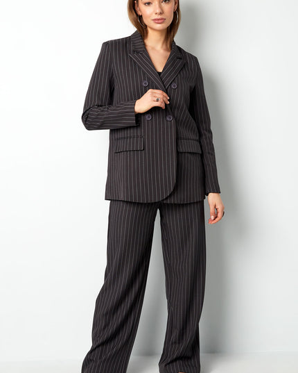 Krijtstreep blazer