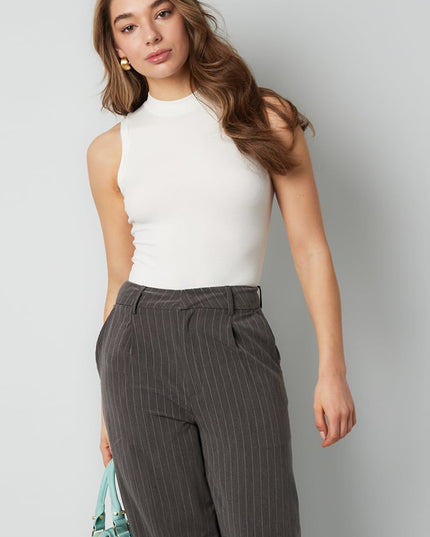 Basic body high neck - Pink