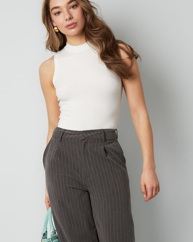 Basic body high neck - Pink