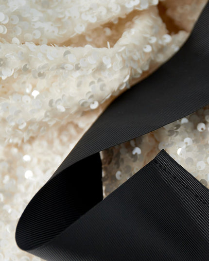 Party top with sequins