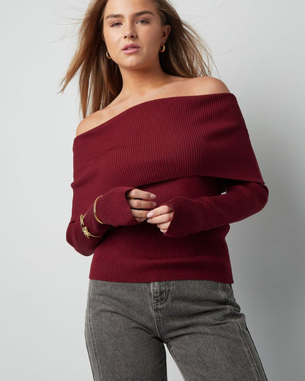Basic off shoulder top