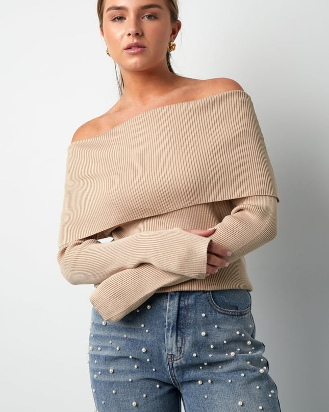 Basic off shoulder top