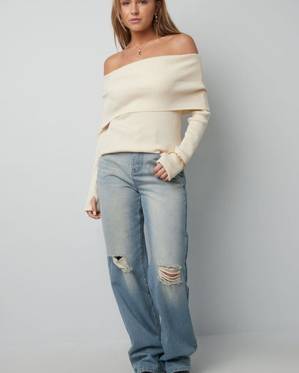 Basic off shoulder top