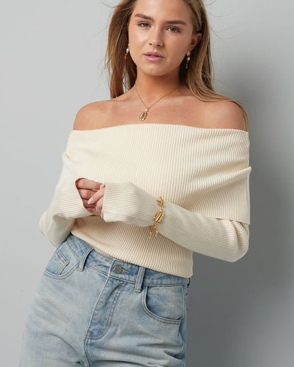 Basic off shoulder top