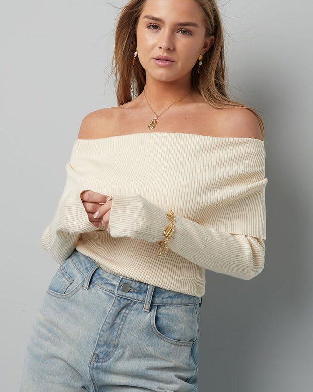Basic off shoulder top