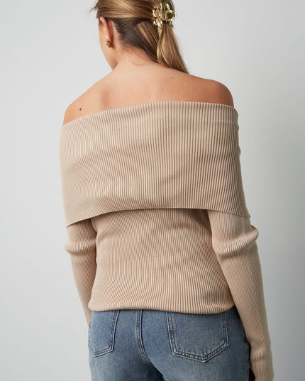 Basic off shoulder top