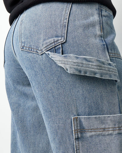 Jeans cool girl cut - Blue