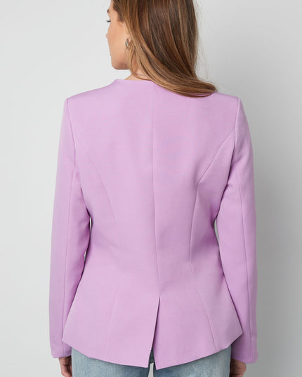 Trendy Blazer Top - lime