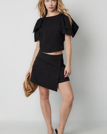 Short Sleeve Top Sky High - Green