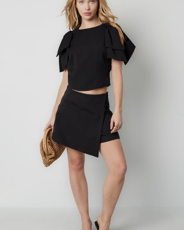 Short Sleeve Top Sky High - Green