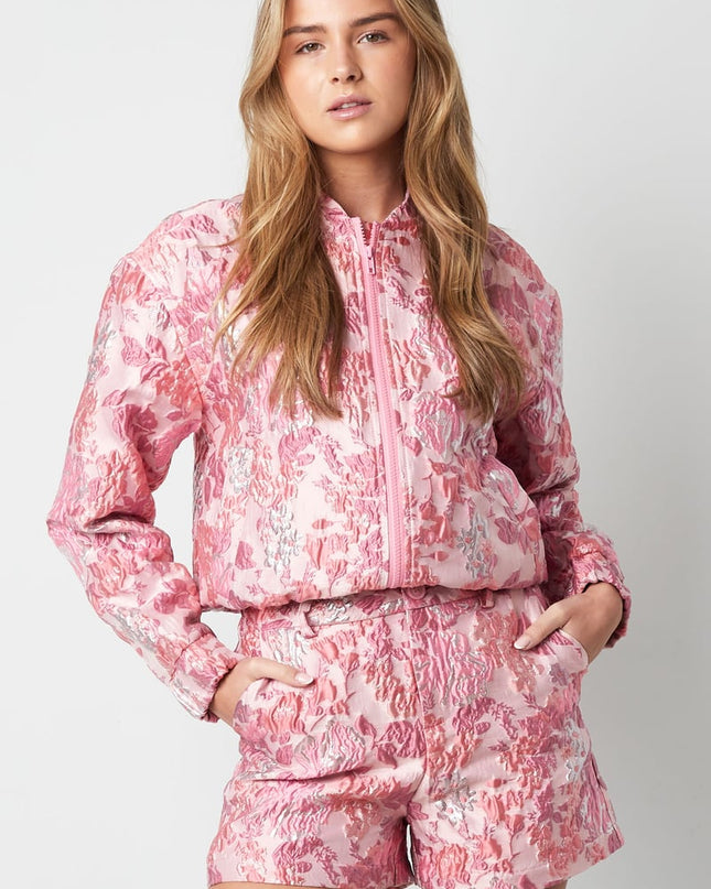 Flower fusion jacket - Pink
