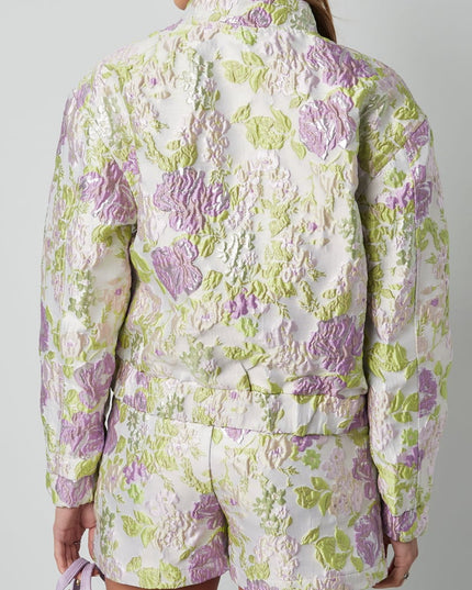 Flower fusion jacket - Pink