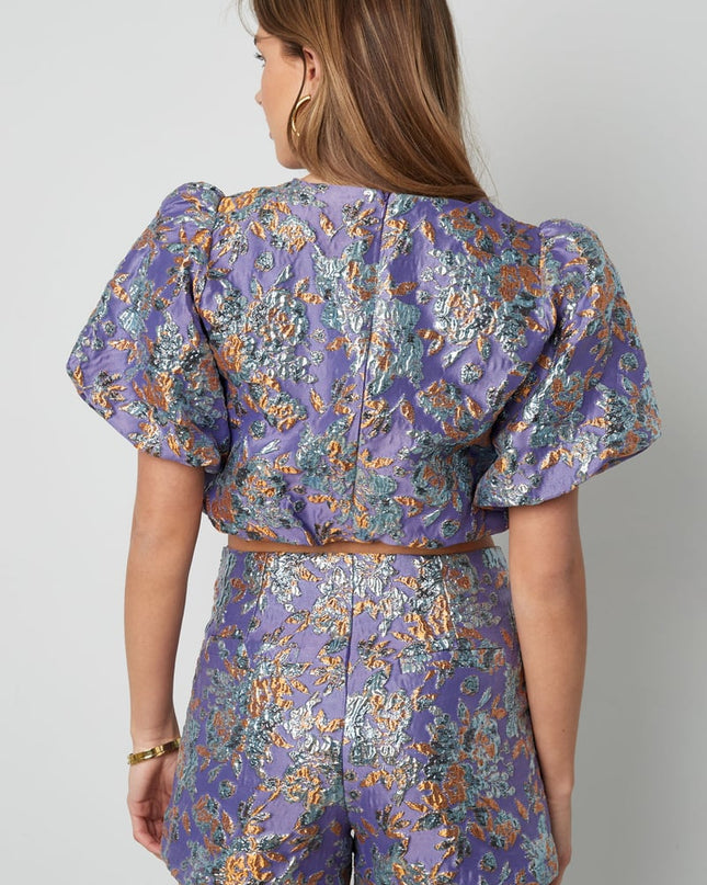 Bloom Top - Blue