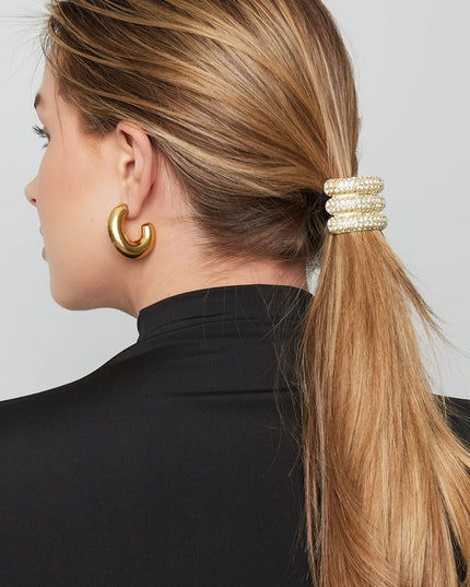 elegant glow hair elastic