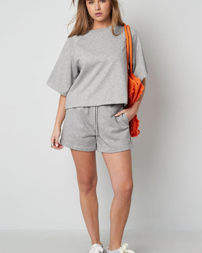 Top glitters in the sky - Gray