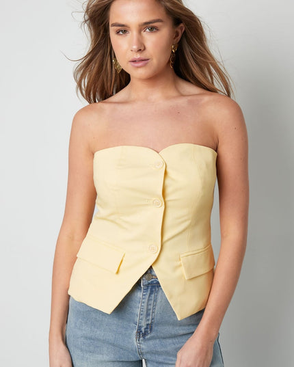 Vanilla Glow Top - Black