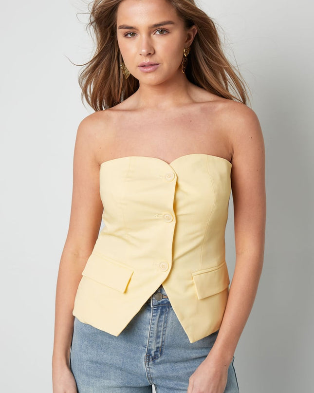 Vanilla Glow Top - Black