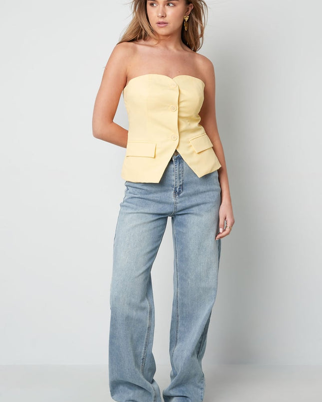 Vanilla Glow Top - Black