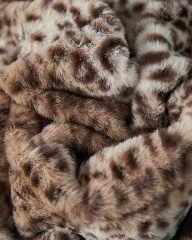 Leopard print jacket - Beige