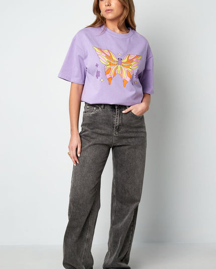 Short sleeve top Vlinder