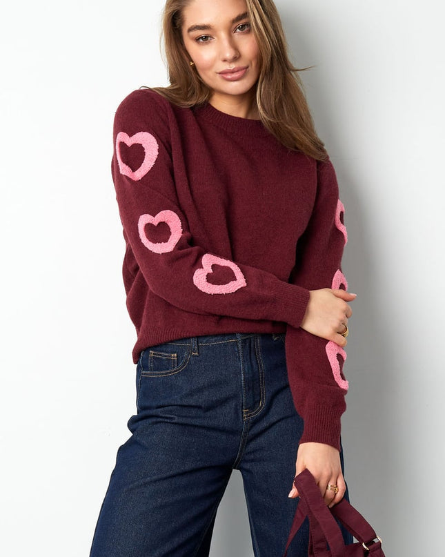 Amour sweater - Pink