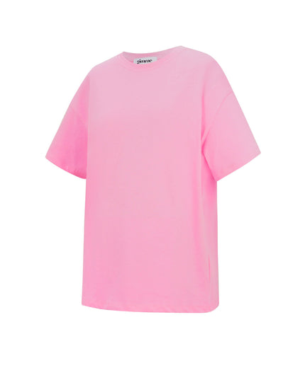 Cotton Vrouwen T-shirt Oversized Grafische Print