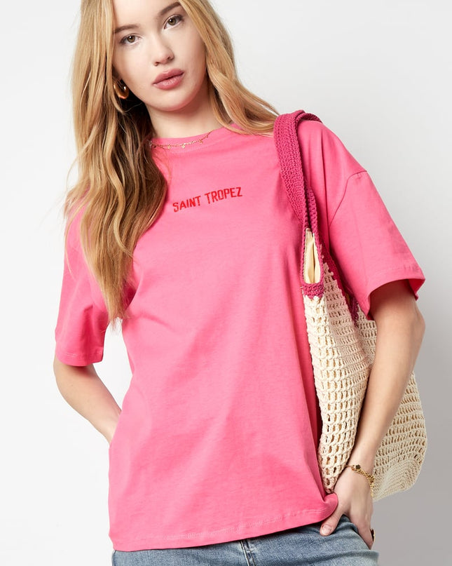 T-shirt saint tropez - White